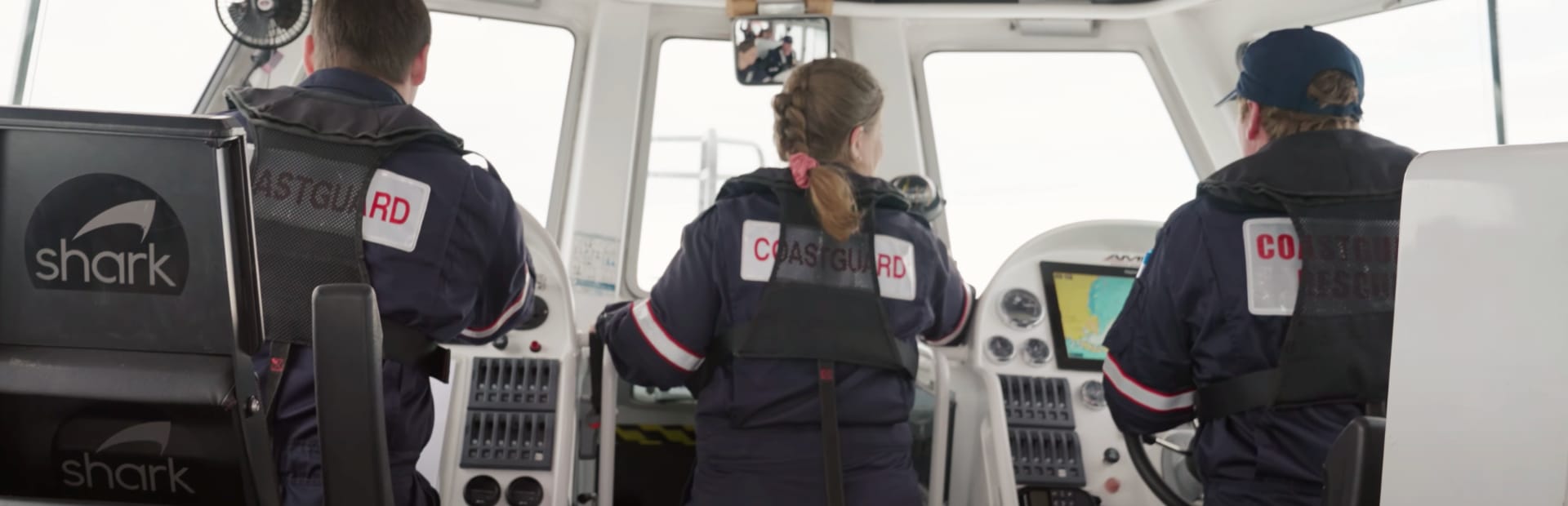 CK Rescue inside cabin - Coastguard Hawke's Bay