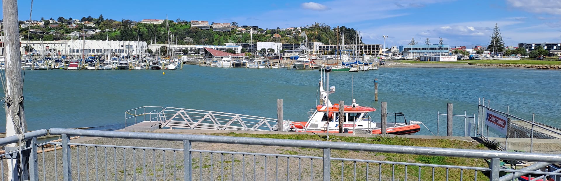 View from building - Coastguard Hawke's Bay